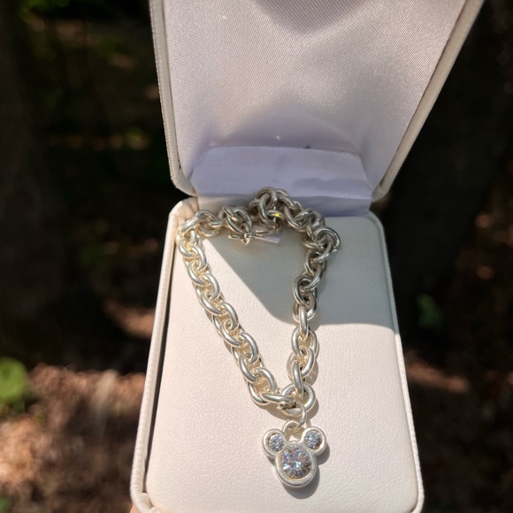 Vintage Silver Disney Charm Bracelet Plus Box 💕 - Picture 2 of 10